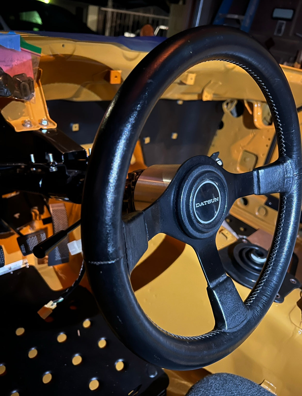 Datsun (NISMO) collaboration 350mm steering wheel with Horn Button