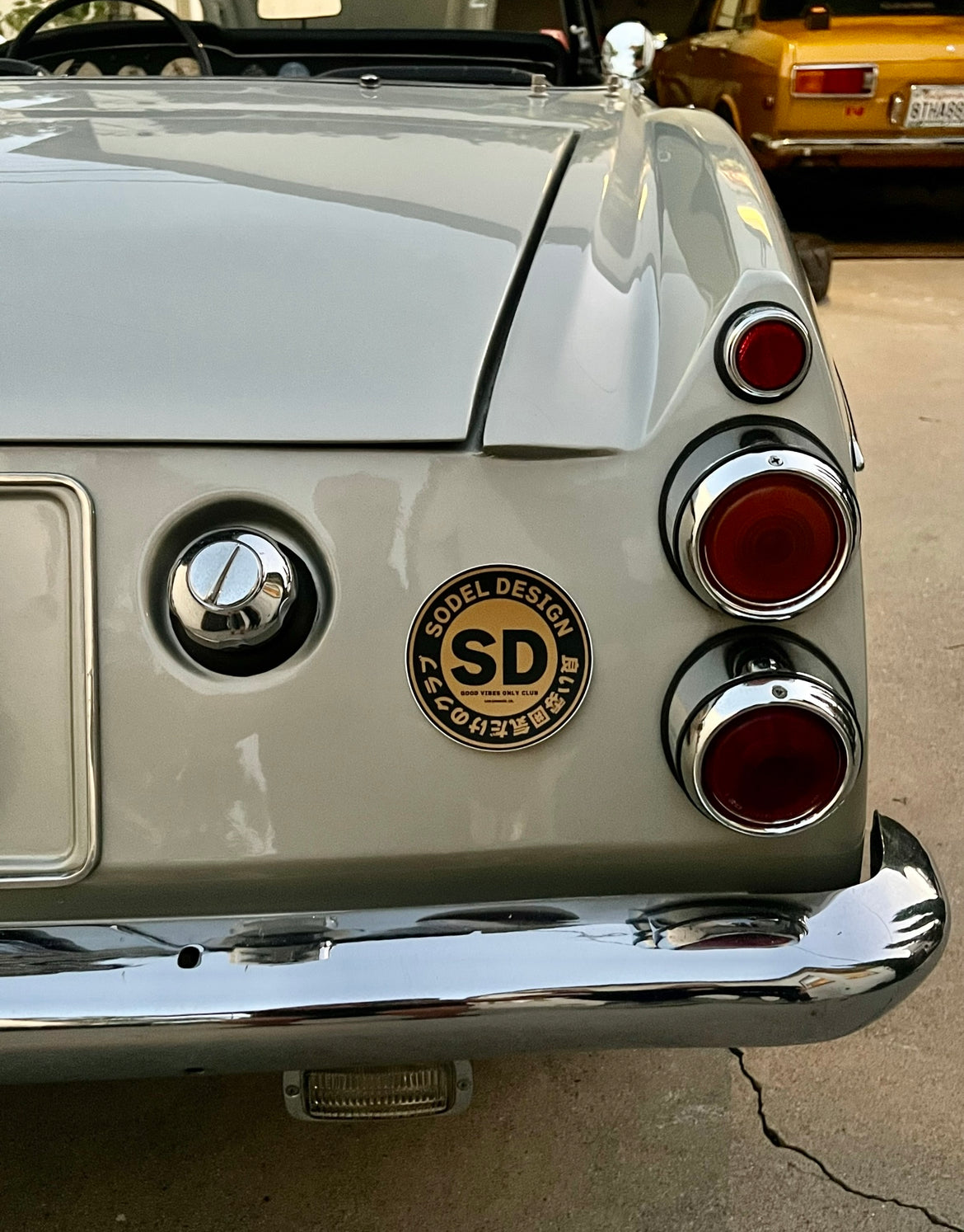 SODEL DESIGN "Sport Corner" Decal 4 in.