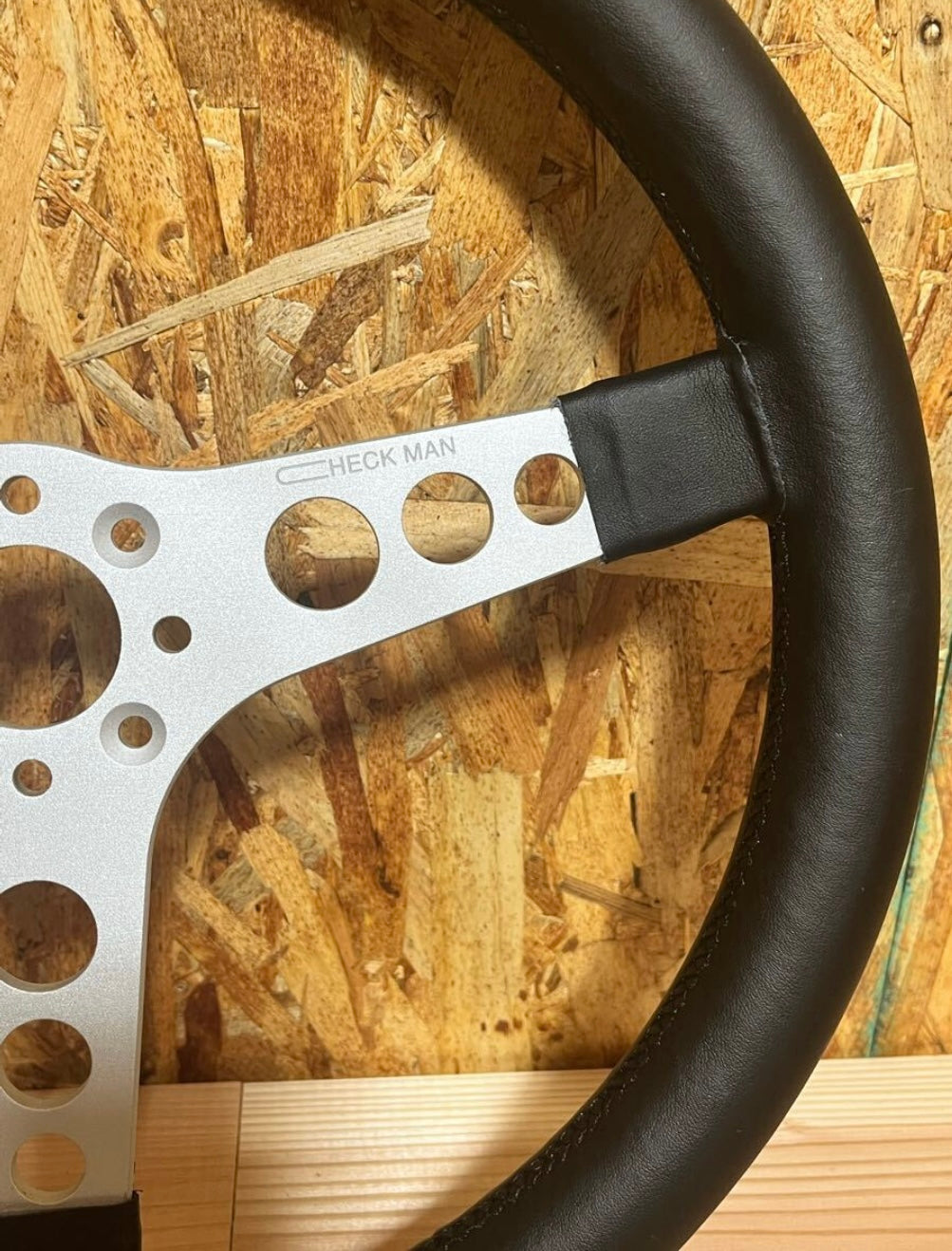 CHECKMAN Racing Genuine Steering Wheel SET.