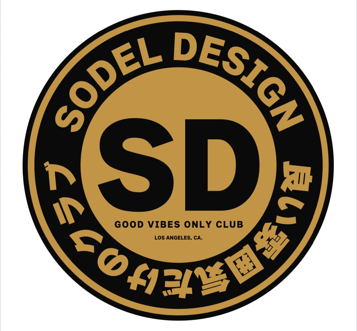 SODEL DESIGN "Sport Corner" Decal 4 in.