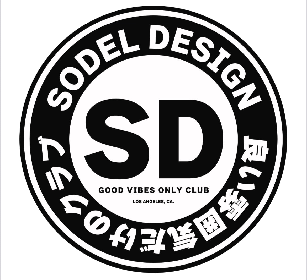 SODEL DESIGN "Sport Corner" Decal 4 in.