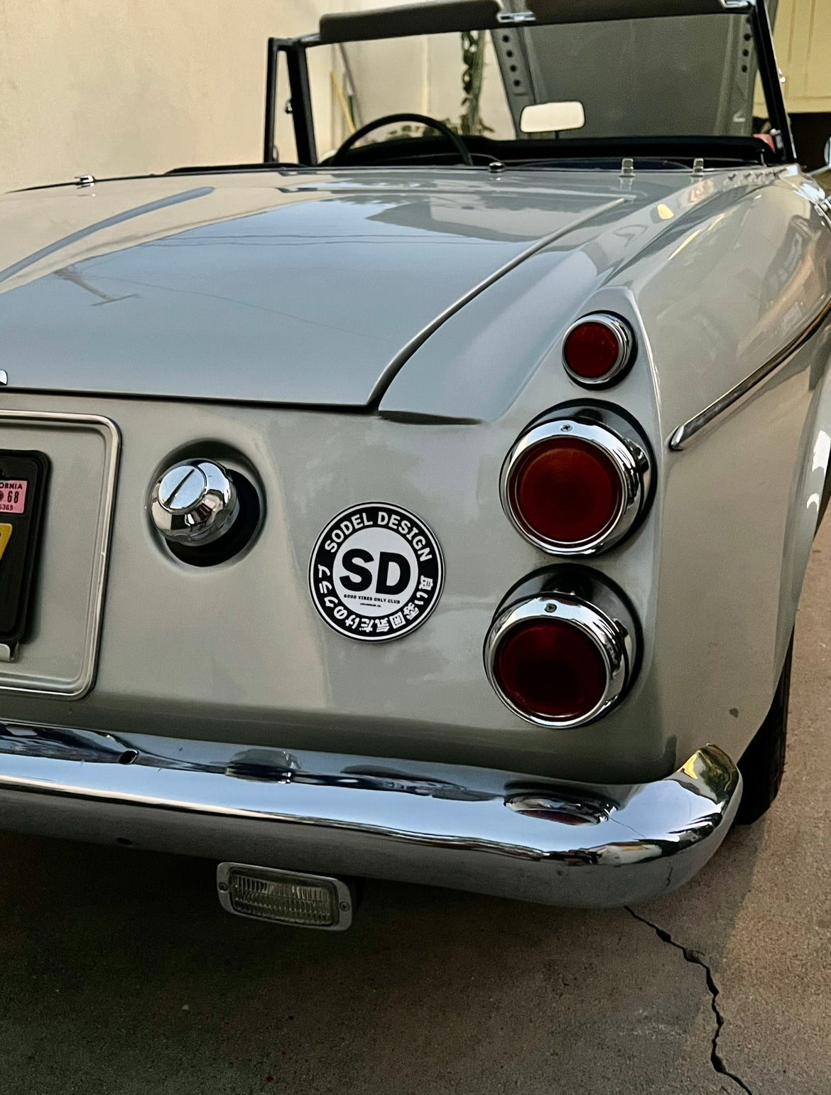 SODEL DESIGN "Sport Corner" Decal 4 in.