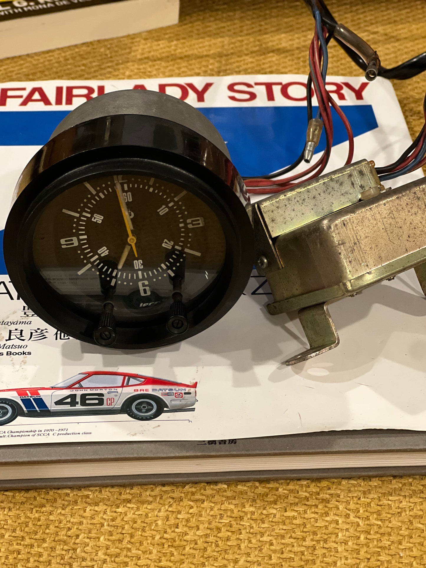 JECO GENUINE s30 2 knob RALLY CLOCK w/ Oscillator