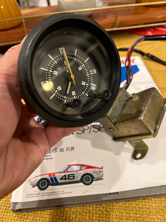 JECO GENUINE s30 2 knob RALLY CLOCK w/ Oscillator